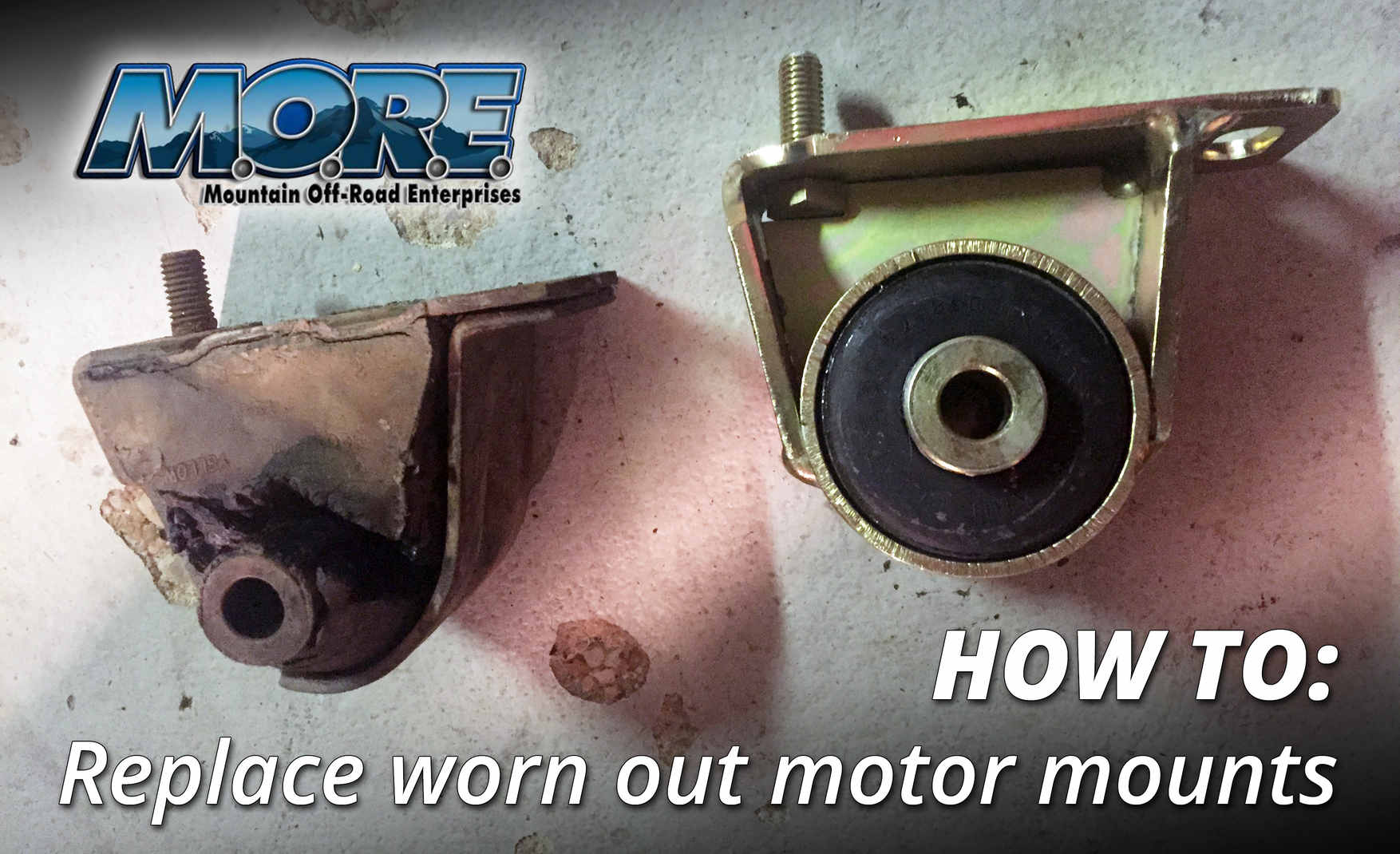 How to Replace Motor Mounts in a Jeep Cherokee XJ Quadratec